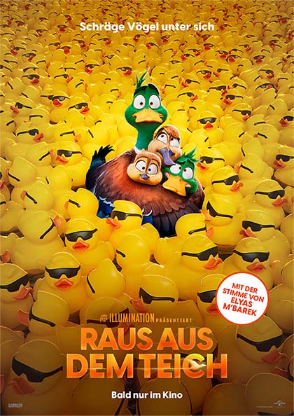Raus aus dem Teich
